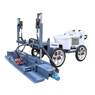 Constructievoordelen van een betonnen laser-screedmachine