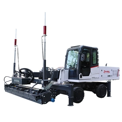 Wat is het principe en de structuur van een betonnen laser-screedmachine?
